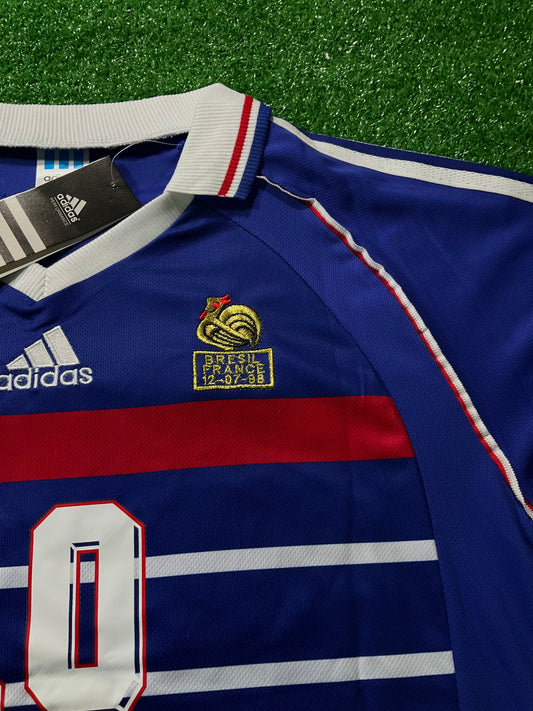 France “Zidane” Home World Cup Kit 1998