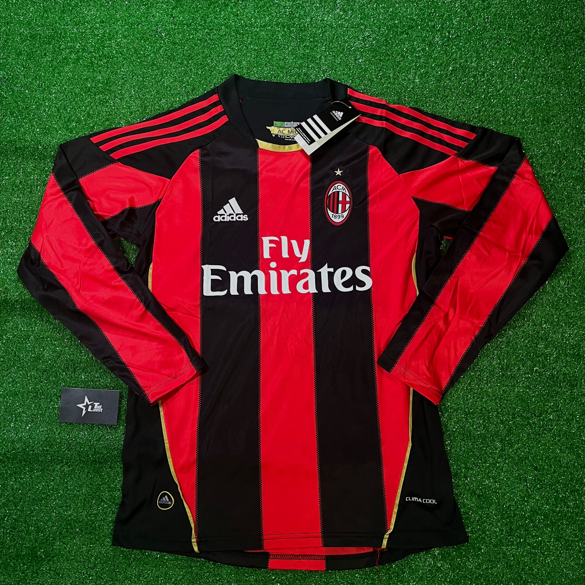 AC Milan Home Kit 10/11 Longsleeve